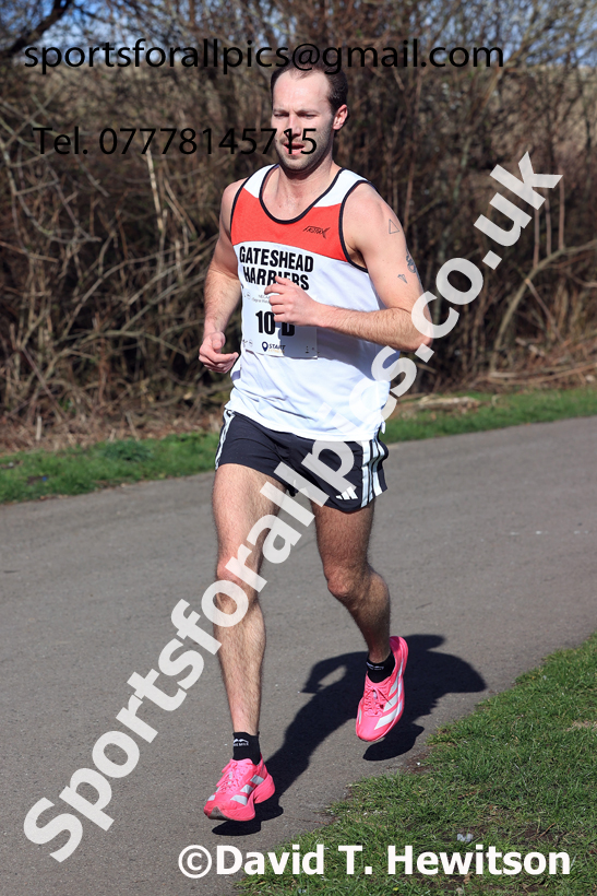 Senior Mens 2026 NECAA Royal Signals Road Relays, Hetton Lyons Country Park, Hetton le Hole. Photo: David T. Hewitson/Sports for All Pics